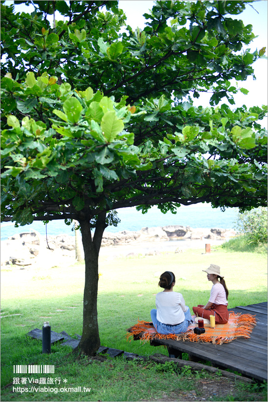 花蓮海景咖啡館》項鍊海岸咖啡工作室～全台最夢幻鞦千‧好美！無敵海景就在眼前！