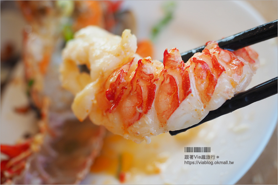 花蓮海鮮餐廳》噶瑪蘭風味餐～好好味！活跳跳的美味龍蝦大餐～價格平實透明化的在地好店！