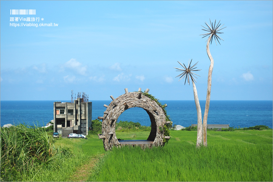 花蓮豐濱景點》喜歡海的你一定要去～新社梯田、石梯灣、石門班哨角雙心石、大灣休憩區