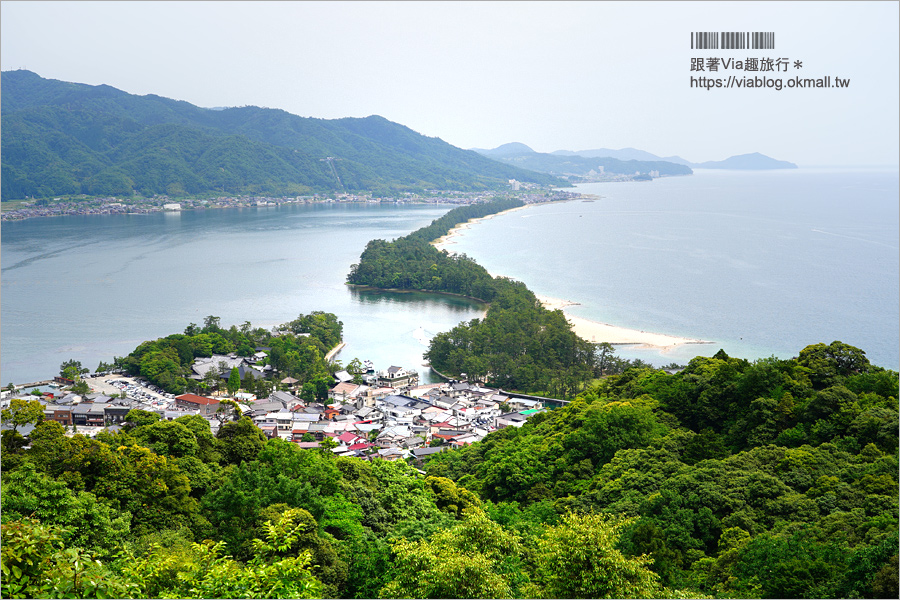 京都景點》宮津‧天橋立～必去日本三景！飛龍觀景台上倒立欣賞飛龍在天的特殊景致！