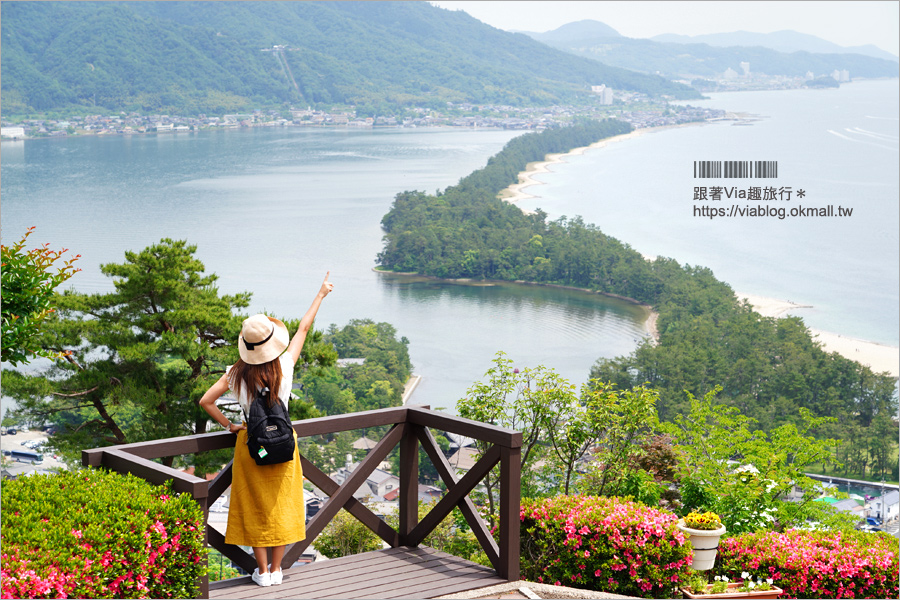 京都景點》宮津‧天橋立～必去日本三景！飛龍觀景台上倒立欣賞飛龍在天的特殊景致！