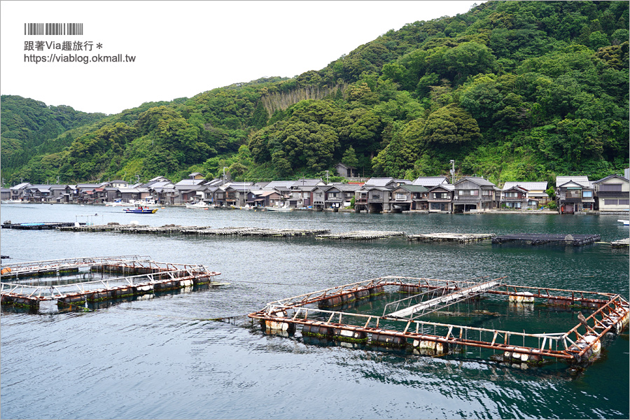 京都必遊景點》伊根舟屋～來去海上舟屋感受海之京都魅力‧船上餵食秀好特別又刺激！