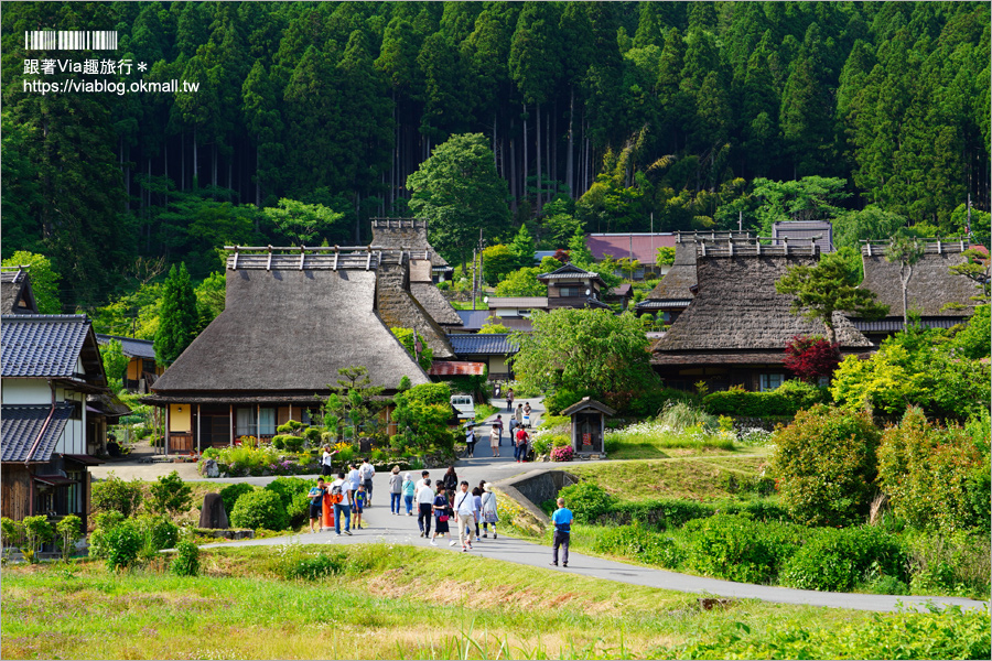 京都旅遊》美山町かやぶきの里～綠色版美山町超美！必去～日本三大茅葺屋聚落！