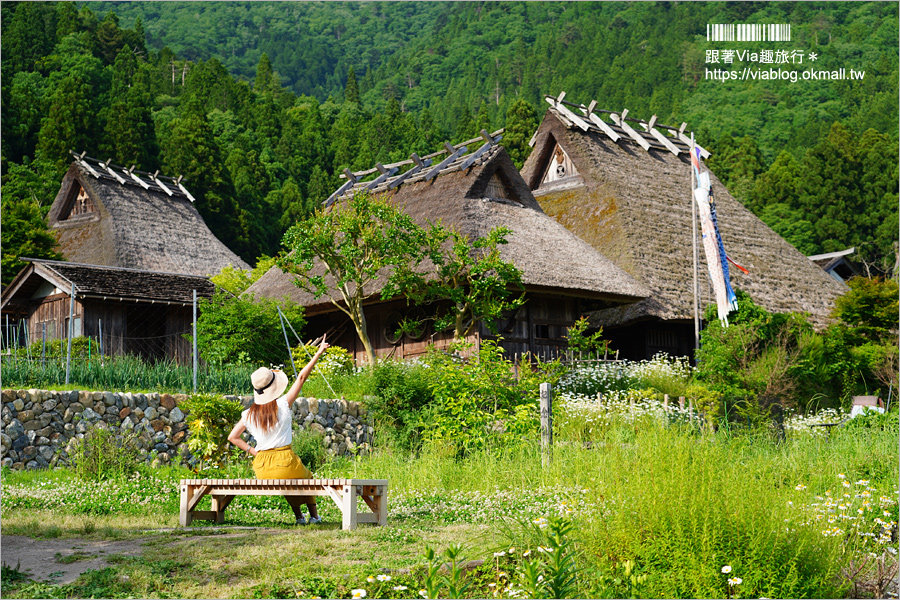 京都旅遊》美山町かやぶきの里～綠色版美山町超美！必去～日本三大茅葺屋聚落！