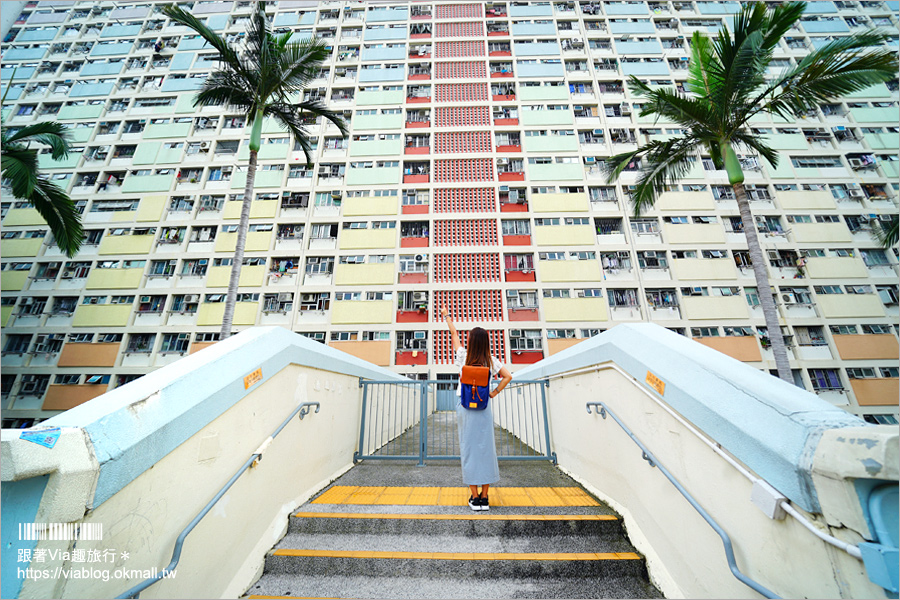 香港拍照景點》彩虹邨～最夯IG景點‧網美們集合囉！彩虹公寓＋彩虹球場大好拍！