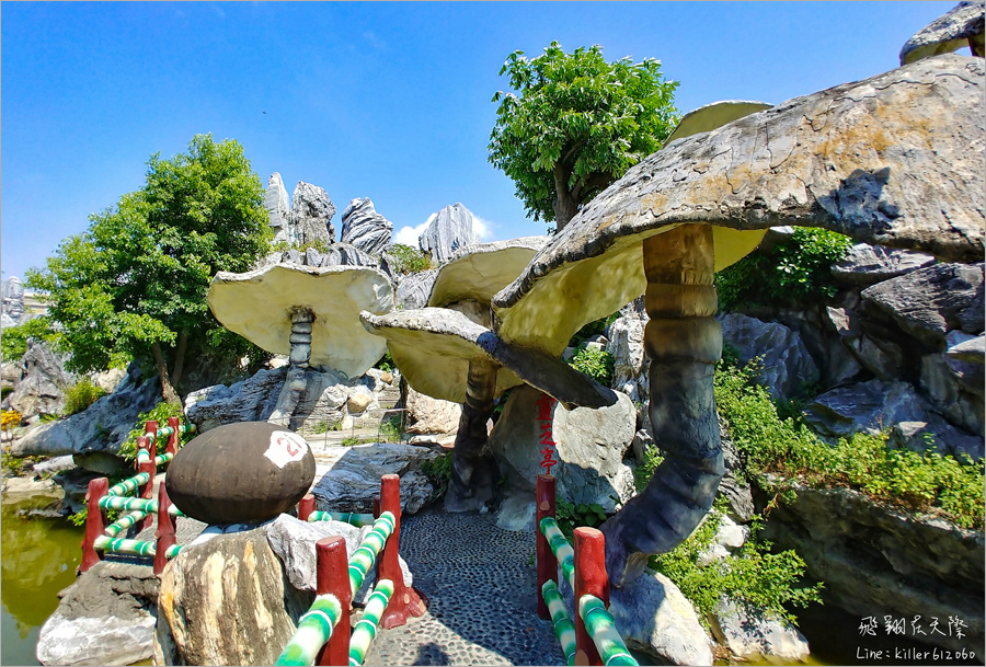 雲林景點推薦》馬鳴山鎮安宮五年千歲公園～免費參觀！全台最狂寺廟主題公園～九龍船、摩天大橋無敵壯觀！