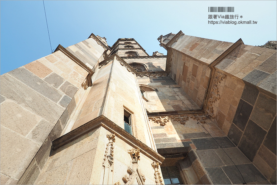 科希策景點》聖伊麗莎白主教座堂St.Elizabeth Cathedral～斯洛伐克最大教堂＋夜遊舊城區美景