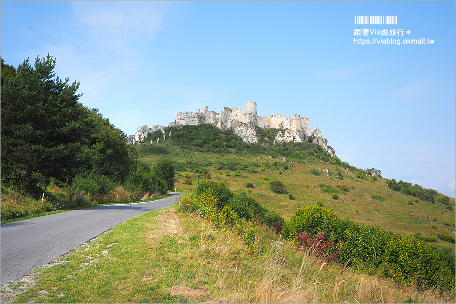 斯洛伐克旅遊》世界文化遺產景點｜中歐最大城堡遺跡好美～Spis Castle斯皮什城堡+Spissky salas餐廳