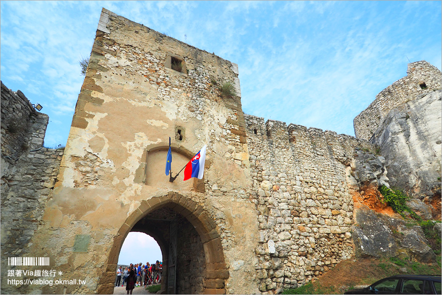 斯洛伐克旅遊》世界文化遺產景點｜中歐最大城堡遺跡好美～Spis Castle斯皮什城堡+Spissky salas餐廳