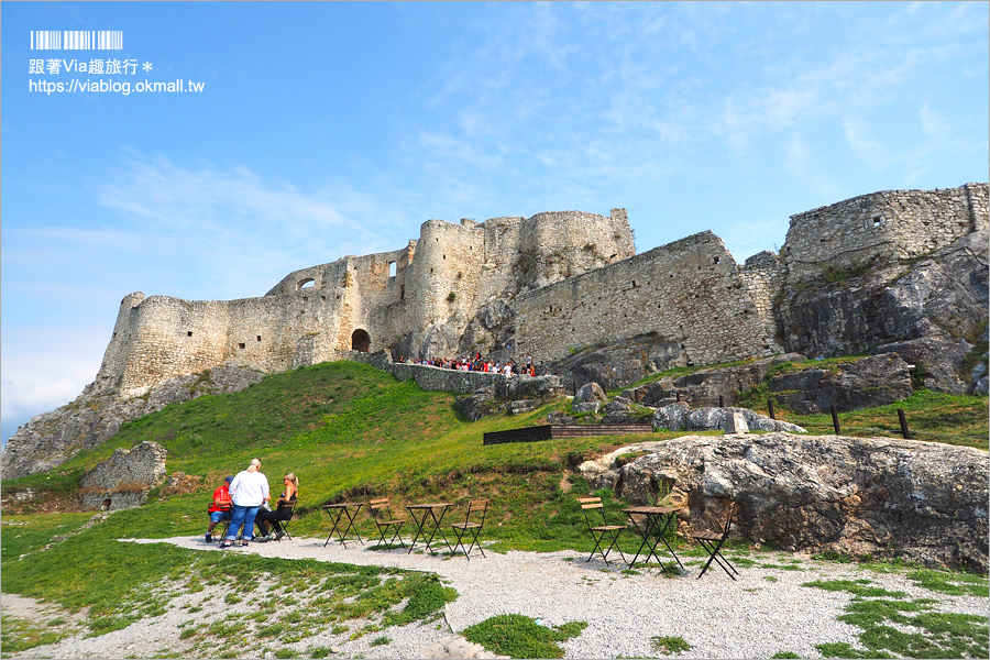 斯洛伐克旅遊》世界文化遺產景點｜中歐最大城堡遺跡好美～Spis Castle斯皮什城堡+Spissky salas餐廳