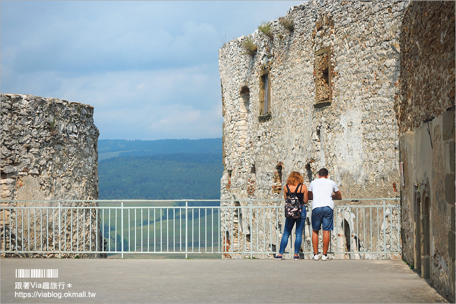 斯洛伐克旅遊》世界文化遺產景點｜中歐最大城堡遺跡好美～Spis Castle斯皮什城堡+Spissky salas餐廳