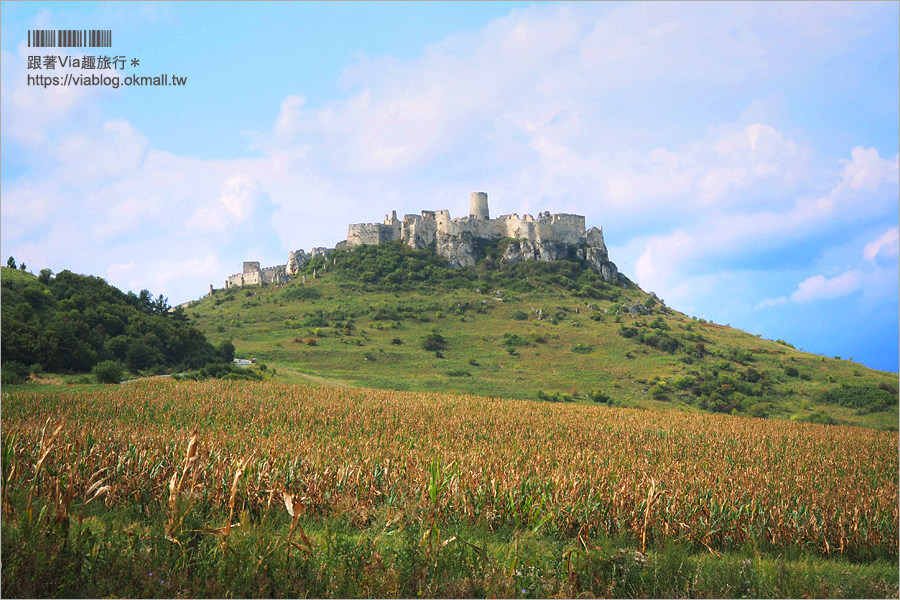 斯洛伐克旅遊》世界文化遺產景點｜中歐最大城堡遺跡好美～Spis Castle斯皮什城堡+Spissky salas餐廳