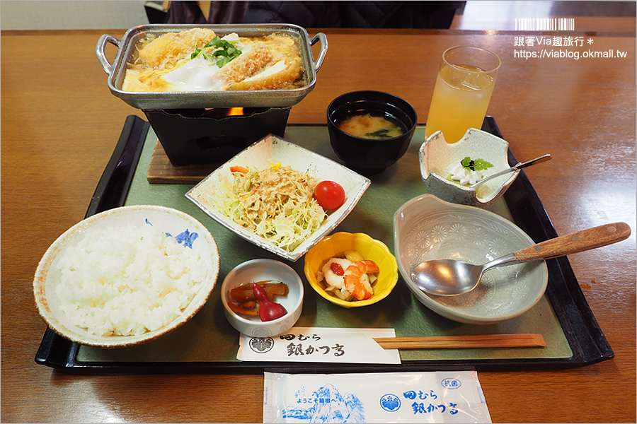 箱根美食推薦》田村銀勝亭(田むら 銀かつ亭)炸豬排豆腐套餐～開店前就在排隊的人氣餐廳！