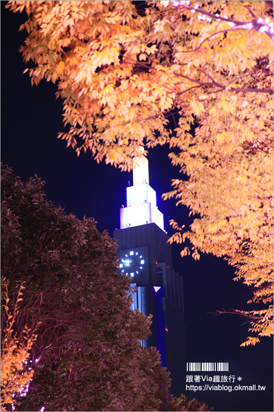 東京點燈》新宿燈節《新宿空中遊城燈彩》～粉紅世界！唯一「櫻花粉」的浪漫點燈展！