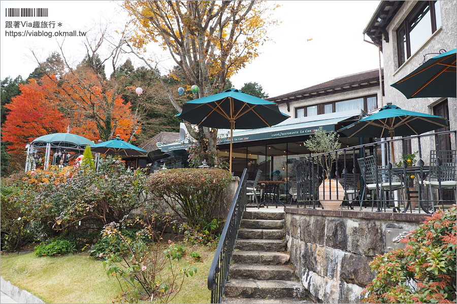 箱根景點》玻璃之森美術館／ガラスの森美術館～走入歐風莊園的玻璃藝術庭園！