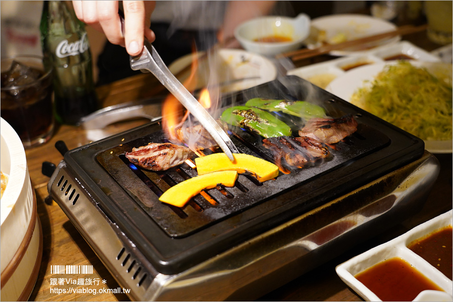 熊本美食推薦》熊本旨肉食堂ホルモンマン～下通商店街裡的隱藏版燒肉小店！澎湃燒肉食材好好食！