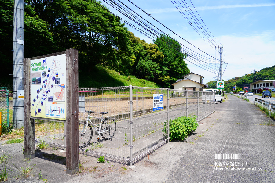 九州大分中津旅遊》耶馬溪自行車一日遊～日本新三景之旅！競秀峰、青之洞門、平田宿驛、平田郵便局、耶馬溪橋、中津城～跟著我一天玩透透！