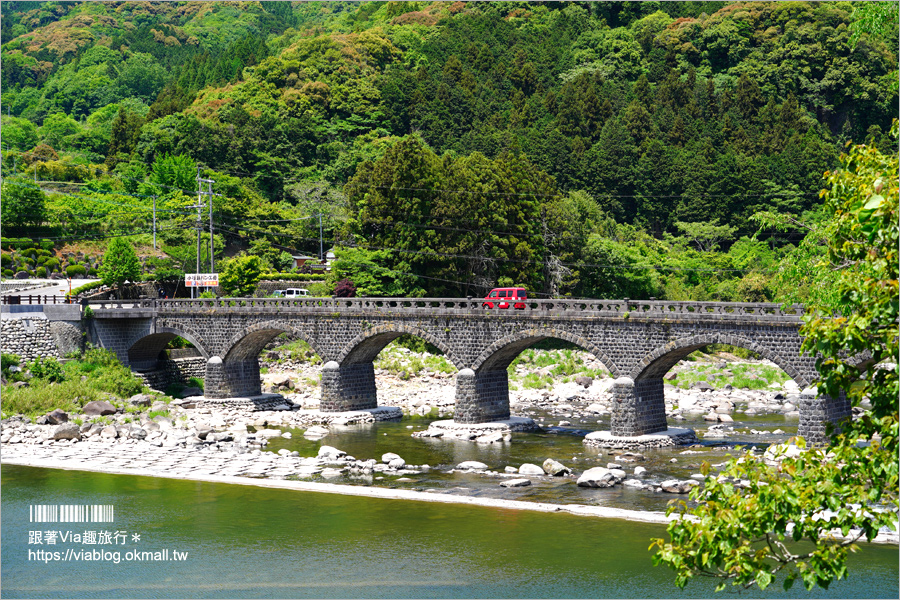 九州大分中津旅遊》耶馬溪自行車一日遊～日本新三景之旅！競秀峰、青之洞門、平田宿驛、平田郵便局、耶馬溪橋、中津城～跟著我一天玩透透！