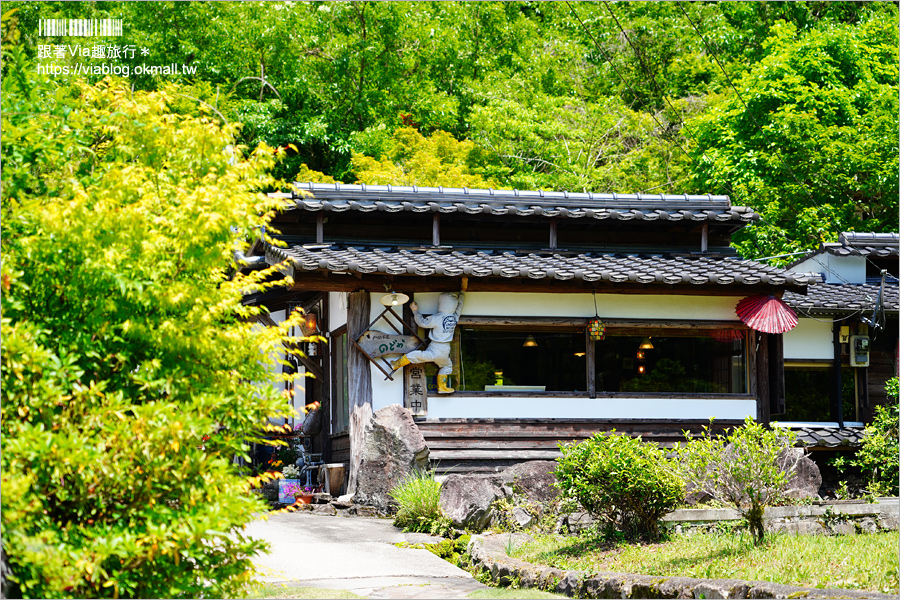 九州大分中津旅遊》耶馬溪自行車一日遊～日本新三景之旅！競秀峰、青之洞門、平田宿驛、平田郵便局、耶馬溪橋、中津城～跟著我一天玩透透！