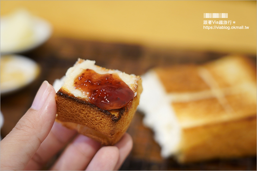 大阪排隊吐司》高級食パン《嵜本&jam》SAKImoto BAKERY～近難波站的人氣排隊吐司，多種創新口味果醬好好味