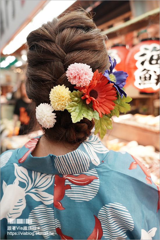 大阪和服體驗推薦》大阪和服櫻Wafuku Sakura Osaka～近黑門市場地點方便！平價又好看的和服／浴衣體驗館！