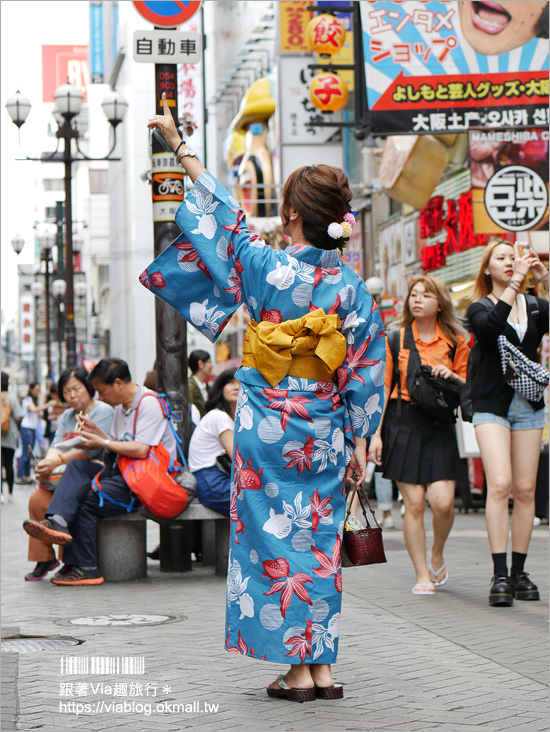 大阪和服體驗推薦》大阪和服櫻Wafuku Sakura Osaka～近黑門市場地點方便！平價又好看的和服／浴衣體驗館！