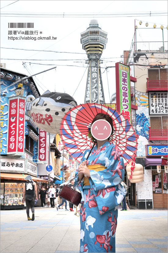 大阪和服體驗推薦》大阪和服櫻Wafuku Sakura Osaka～近黑門市場地點方便！平價又好看的和服／浴衣體驗館！