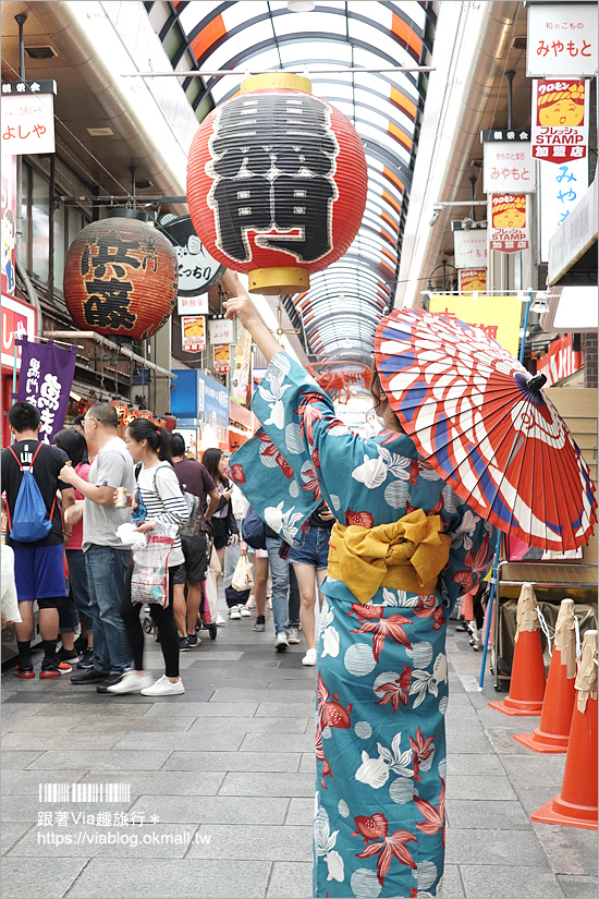 大阪和服體驗推薦》大阪和服櫻Wafuku Sakura Osaka～近黑門市場地點方便！平價又好看的和服／浴衣體驗館！