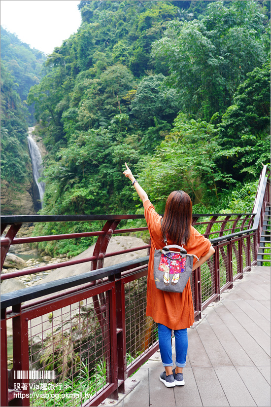 南投景點一日遊》竹山秘境小旅行～茶博廣告拍攝地的隱藏版茶園＋探訪私房瀑布吊橋美景趣！