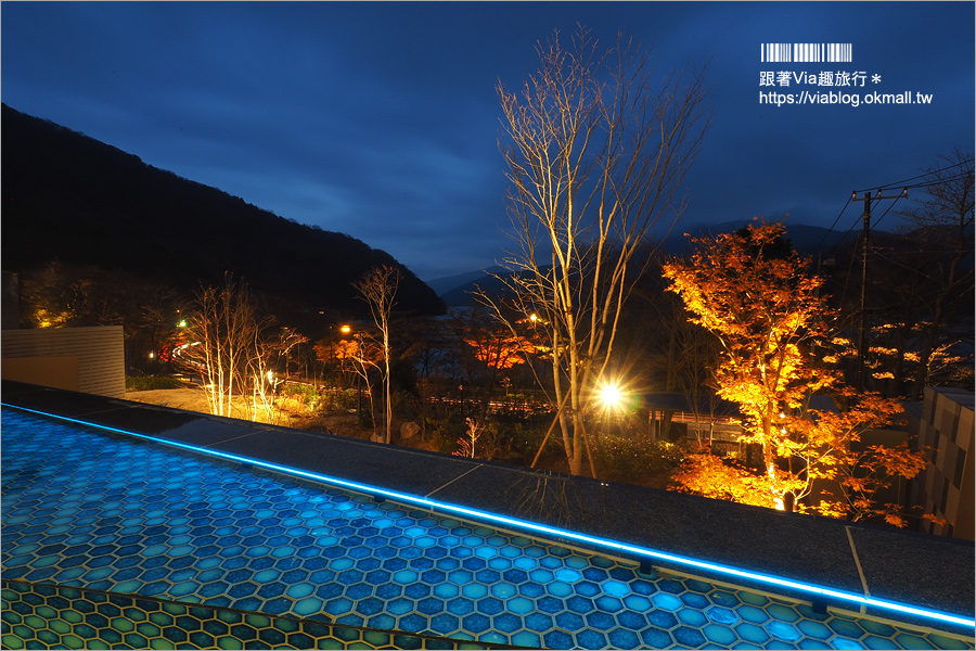 箱根溫泉旅館》蘆之湖花織旅館はなをり～湖景第一排的奢華泡湯住宿，戶外景觀足湯免費泡！還有竹籃日式早餐好精緻！