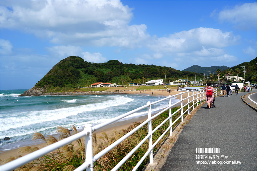 系島景點推薦》二見浦海灘小旅行(3)～夫婦岩＋海上白色鳥居！糸島必去朝聖美景！