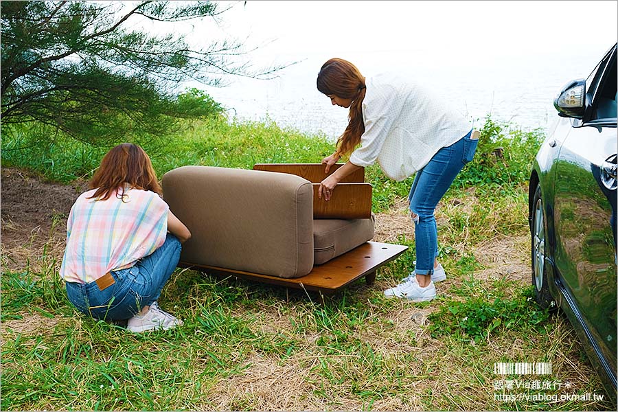 沙發推薦》台灣本土品牌：Qbit翻轉沙發~超瘋狂企劃！直接帶著沙發一起趣旅行，積木式組合沙發玩出新創意！
