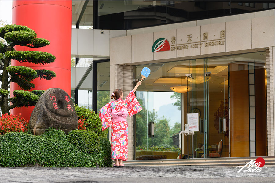 台北溫泉飯店》北投春天酒店～白磺泉露天風呂，體驗花漾浴衣，在台灣旅行也可以很日本！