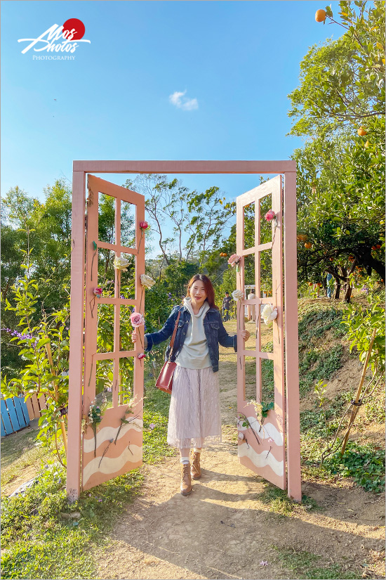 苗栗頭屋》橙香森林景觀餐廳～橘子隧道異國風，迷人夕陽夢幻打卡點，喜歡拍美照必來！