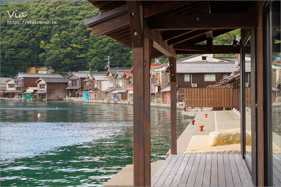 京都伊根舟屋》舟屋日和 INE cafe kyoto～盡收伊根無敵海景，漂在海上的人氣文青咖啡館！