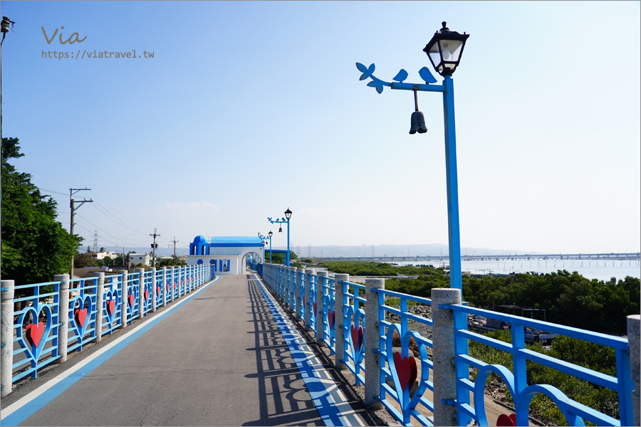 台中景點》麗水漁港～新增小希臘風情壁畫區！偽出國就來這～藍白地中海風格好好拍！