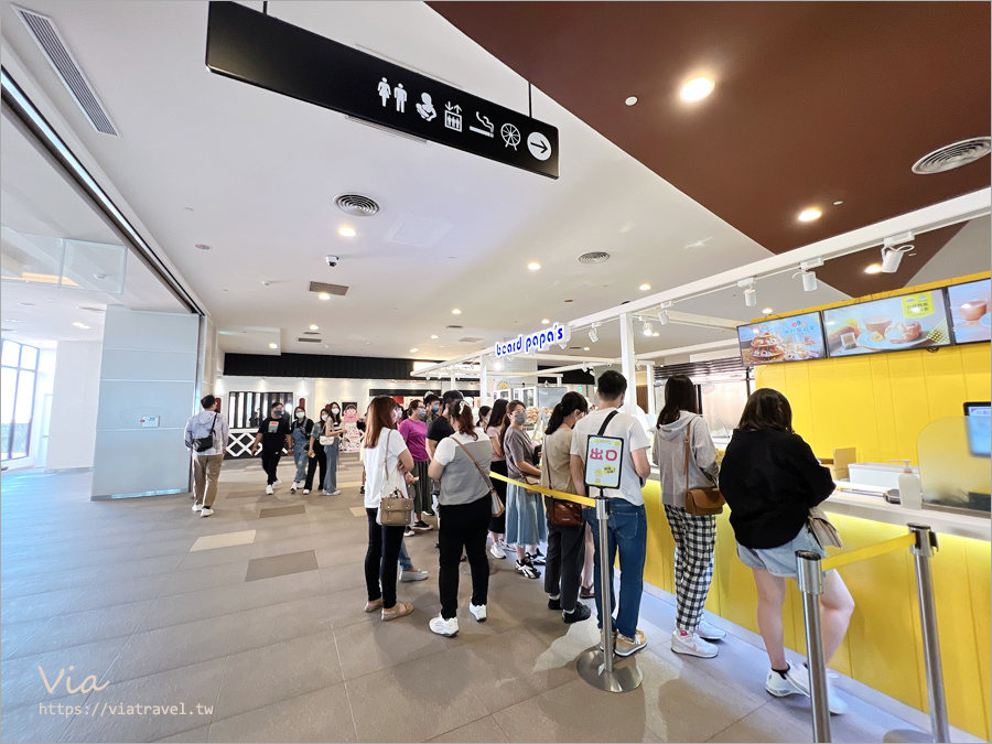 台中三井Outlet》日式泡芙專賣店～BEARD PAPA’S日式泡芙工房，日本NO.1泡芙第一次品嚐意外中的好吃耶！