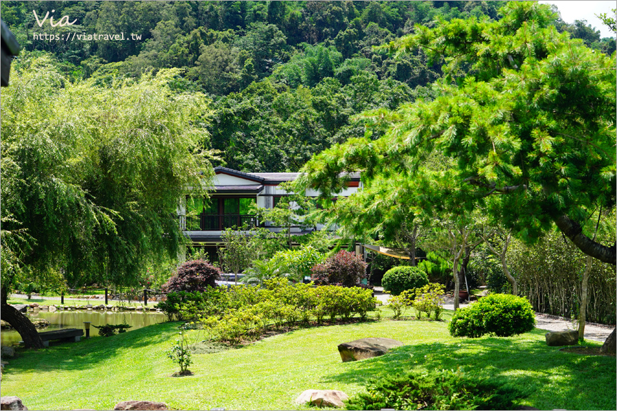 埔里餐廳推薦》築樂珈琲～美翻！宛若置身日本的庭園造景，美味的日式定食咖哩隱身鄉間！