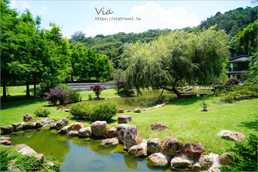 埔里餐廳推薦》築樂珈琲～美翻！宛若置身日本的庭園造景，美味的日式定食咖哩隱身鄉間！