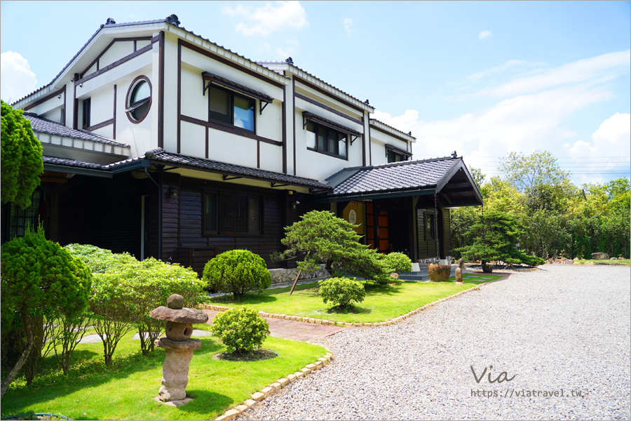 埔里餐廳推薦》築樂珈琲～美翻！宛若置身日本的庭園造景，美味的日式定食咖哩隱身鄉間！