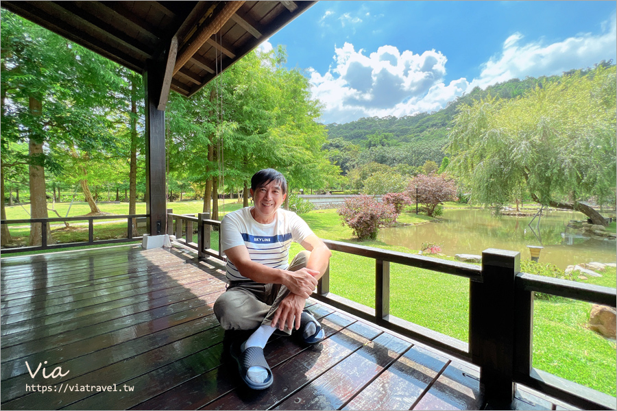 埔里餐廳推薦》築樂珈琲～美翻！宛若置身日本的庭園造景，美味的日式定食咖哩隱身鄉間！