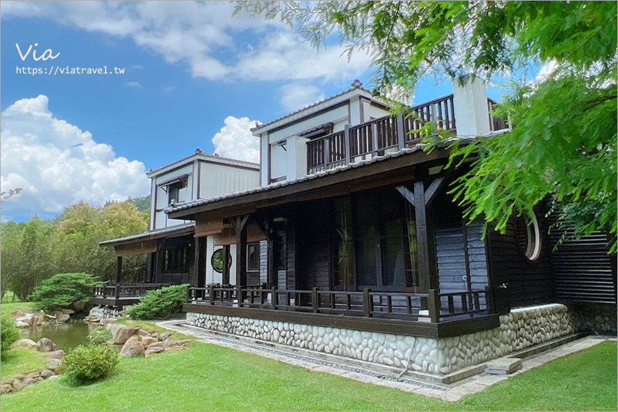 埔里餐廳推薦》築樂珈琲～美翻！宛若置身日本的庭園造景，美味的日式定食咖哩隱身鄉間！