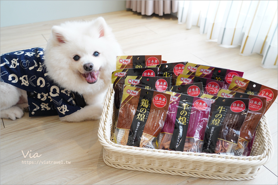 日本寵物零食推薦》巧沛Q-Pet～毛弟和喵醬都愛吃！日本製造、堅持品質的人氣寵物零食開箱！