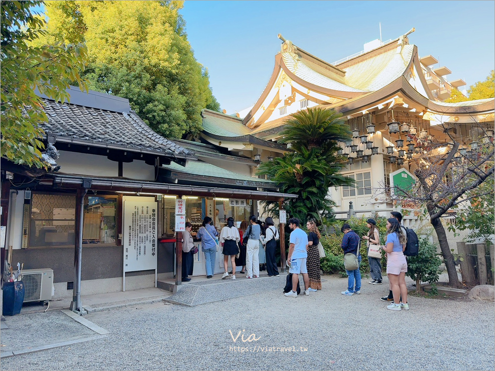 大阪必去》難波八阪神社～張開大口的獅子殿好特別！祈求金運、勝運、學業成就的必去神社！