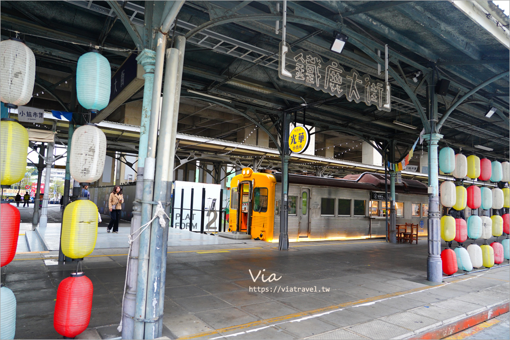 台中火車咖啡》台中車站新亮點～復古昭和風十足的火車咖啡館：Mamonaku Cafe & 光華小賣所