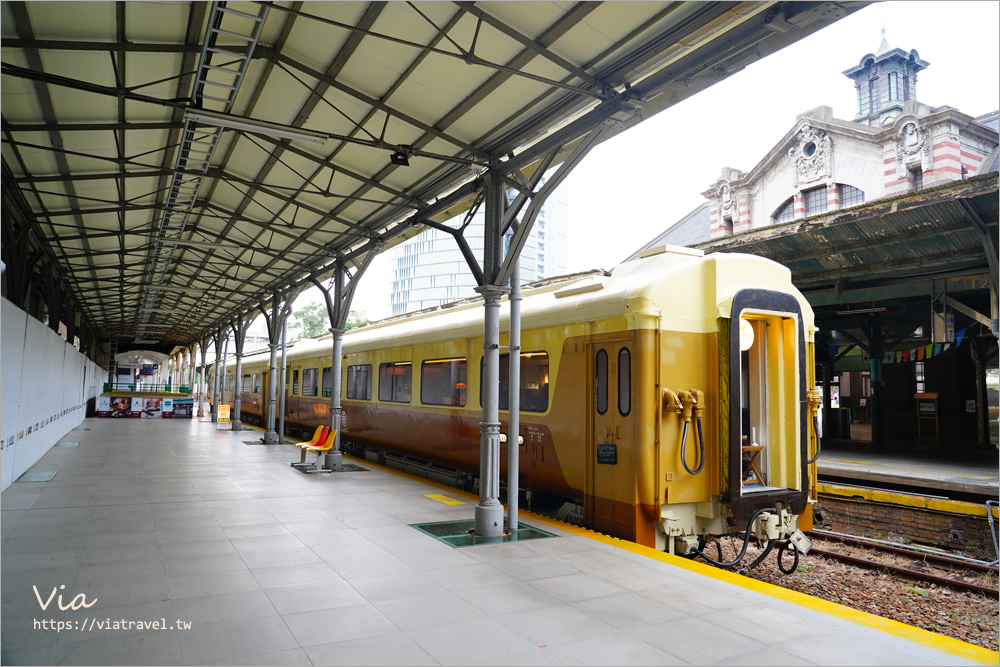 台中火車咖啡》台中車站新亮點～復古昭和風十足的火車咖啡館：Mamonaku Cafe & 光華小賣所