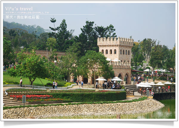 【台中新社旅遊景點】新社古堡花園～台中新社古堡花園歐式古堡風情新社古堡花園